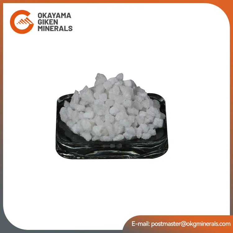 Giken White Fused Alumina: zeer zuivere industriële minerale oplossing nu beschikbaar voor mondiale markten